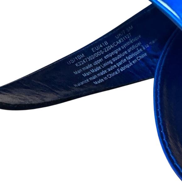 DKNY Diva Slingback Heels – Iridescent Blue | Size 10 (EU 41 / UK 7.5) - Picture 11 of 14